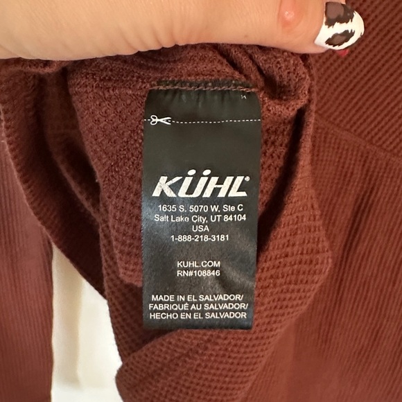 KÜHL | Petra Turtleneck Waffle Knit Long Sleeve in Mocha - Picture 11 of 15